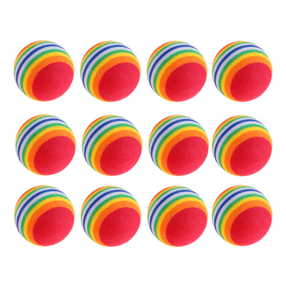 12pcs Interactive Rainbow Ball