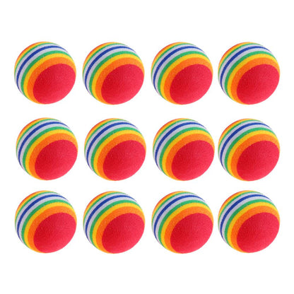 12pcs Interactive Rainbow Ball