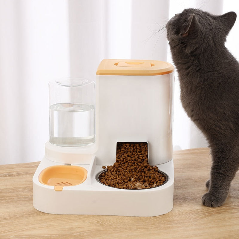 Automatic Food and Water Dispenser