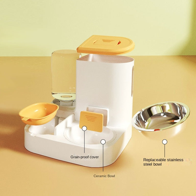 Automatic Food and Water Dispenser
