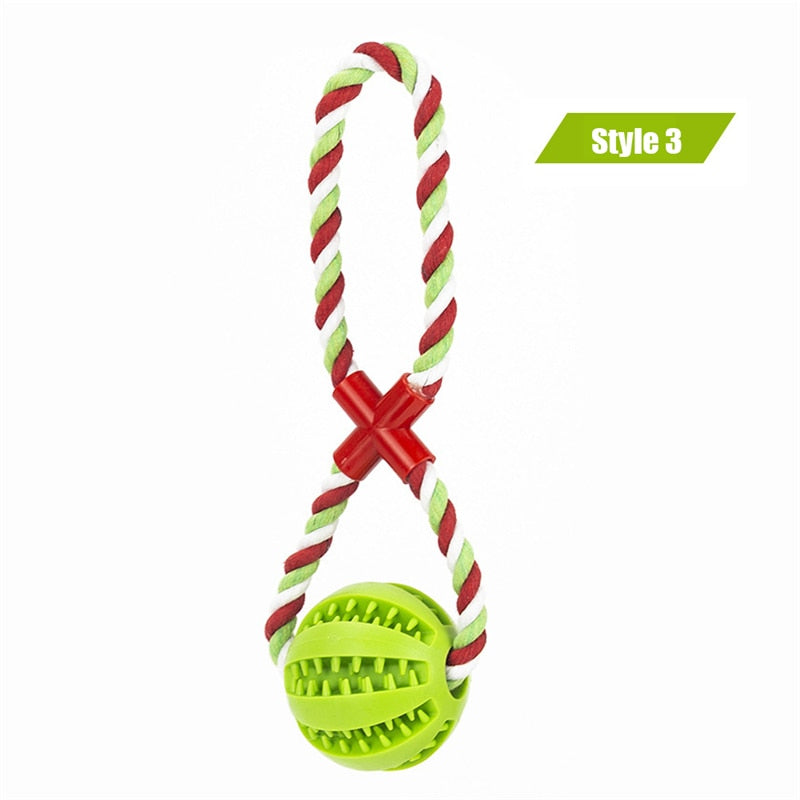 Interactive Rope Ball Toy