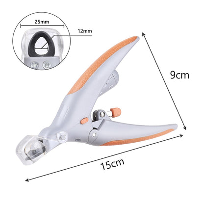 Professional Pet Nail Clipper with LED