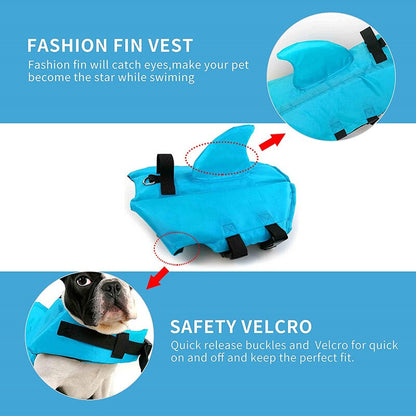 Dog Shark Life Vest