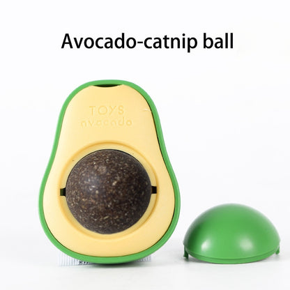 Avocado Catnip Licking Toy