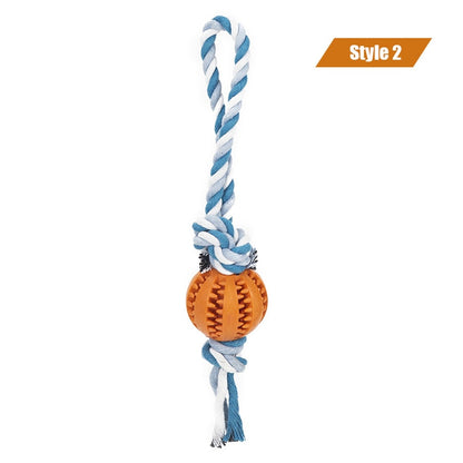 Interactive Rope Ball Toy