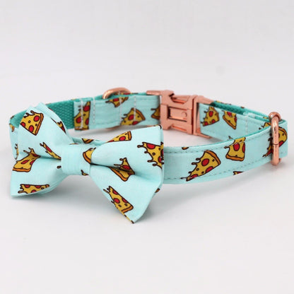 Pizza Pattern Collar