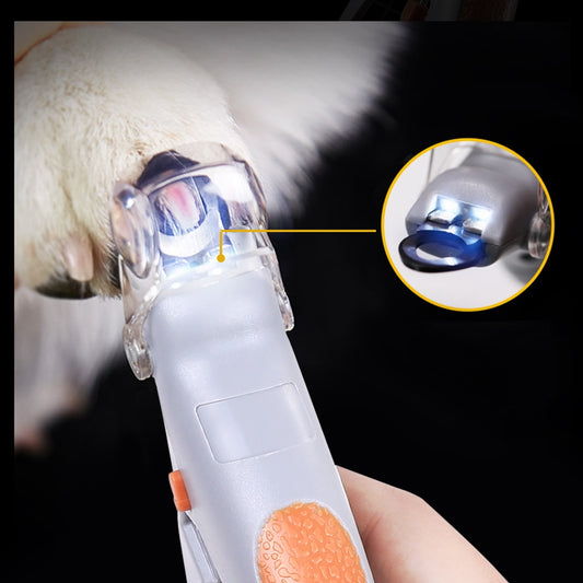 Professional Pet Nail Clipper with LED