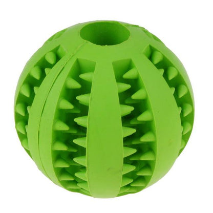Treat Dispensing & Tooth Cleaning Ball Toy
